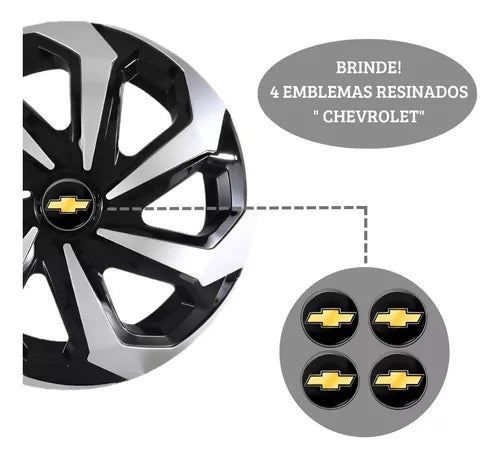 Calota Aro 13 Chevrolet Celta Corsa Classic Corsinha Prisma