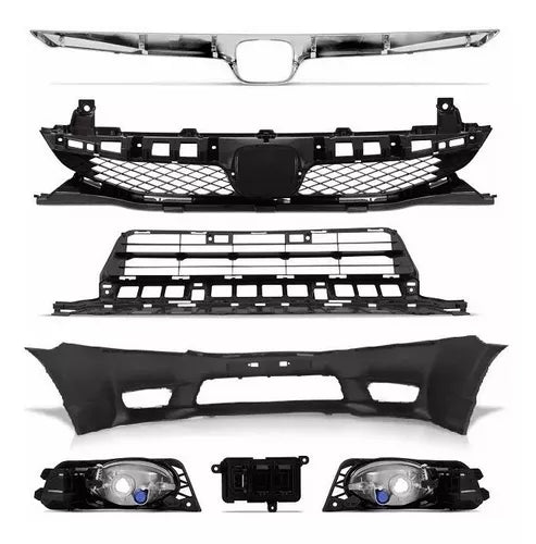 Parachoque New Civic 2009 2010 2011 Completo