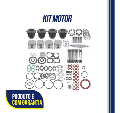Kit Motor Gol Fusca Brasilia Kombi 1300 Gasolina Ks